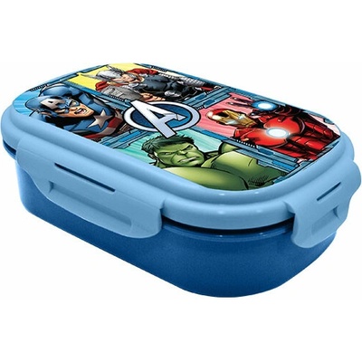 Kids Licensing Box na desiatu s vidličkou Avengers