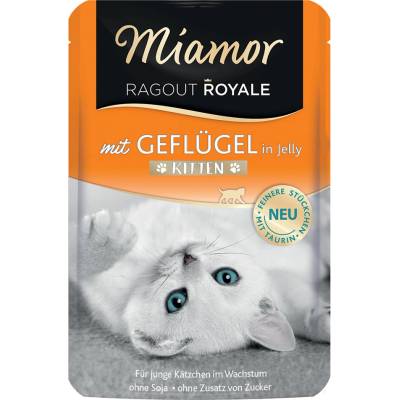 Miamor Ragout Royale Kitten drůbeží 22 x 100 g