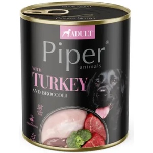 Dolina Noteci Adult Dog - консервирана храна за кучета с пуйка и броколи, 800 г
