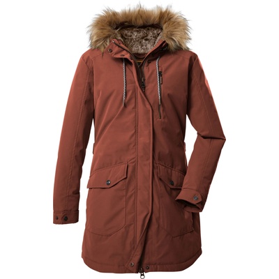 killtec Външно палто 'GW 7' червено, размер 36