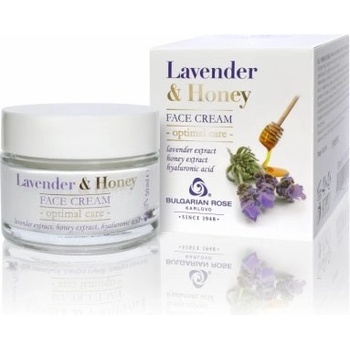 Image 1 of Bulgarian Rose Karlovo Lavender and honey КРЕМ ЗА ЛИЦЕ 50 МЛ