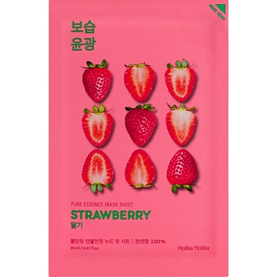 Holika Holika Pure Essence Mask Sheet - Strawberry Маска за лице дамски