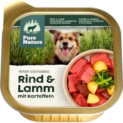 Pure Nature Adult Dog Hovězí a Jehněčí 150 g