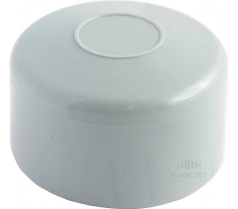 Čepička PVC průměr 76 mm, šedá