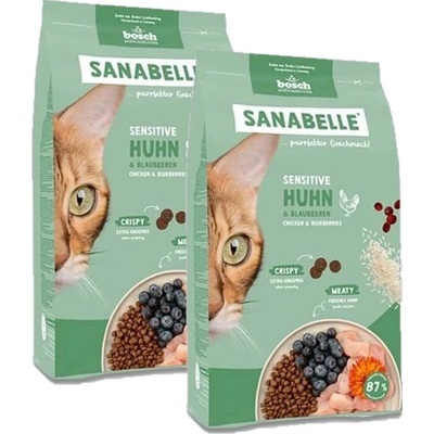 BOSCH Sanabelle Sensitive Kuřecí 2 x 8 kg