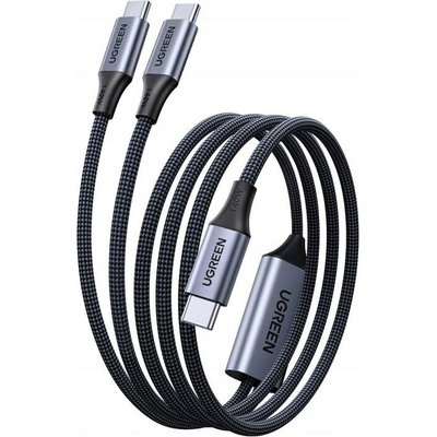 Ugreen L533 Rychlý USB-C na 2x USB-C 140W 2m
