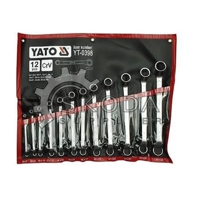 Yato sada klíčů očkové ohnuté YT-0398