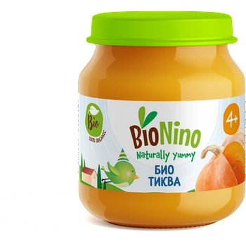 BioNino Био Пюре Тиква, 4+М 120гр (4200)