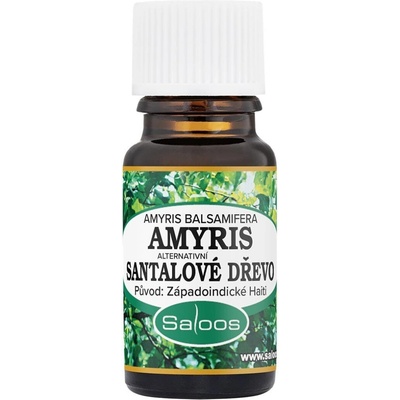 Saloos Santalové drevo éterický olej Západná India 5 ml