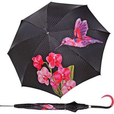 Doppler Elegance Boheme Paradiso dámský luxusní deštník s potiskem kolibřík
