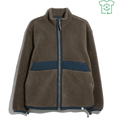 Farah Men's Elias Full-Zip Fleece Fabric - Mushr Grey