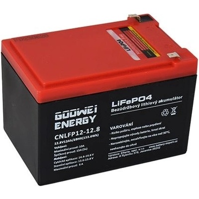GOOWEI ENERGY 12Ah 12.8V CNLFP12-12.8