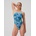 Speedo Цял бански fl printed tie back