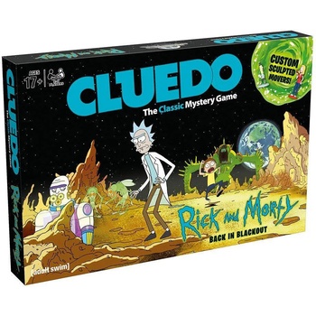 Winning Moves Настолна игра Cluedo Rick & Morty - Семейна (BGBG0001366N)