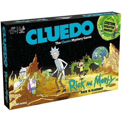 Winning Moves Настолна игра Cluedo Rick & Morty - Семейна (BGBG0001366N)