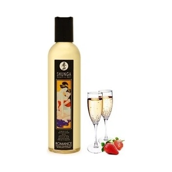 Shunga Romance s vôňou šampanského a jahôd 250ml