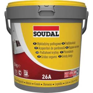 Soudal ЛЕПИЛО ЗА ПОДОВИ НАСТИЛКИ soudal 26a 5кг (107642)