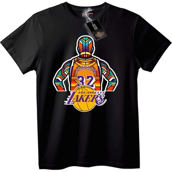 NOONEBRAND Тениска Lakers 32 Johnson - 3XL, White