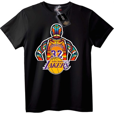 NOONEBRAND Тениска Lakers 32 Johnson - 3XL, White