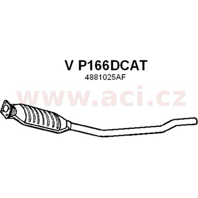Katalyzátor VENEPORTE ACI V P166DCAT
