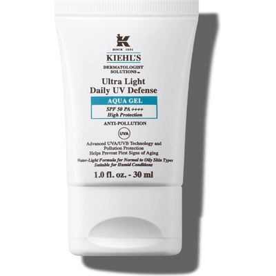 Kiehl's KIEHL'S Ultra Light Daily UV Defense Aqua Gel SPF50 Защитен филтър унисекс 30ml