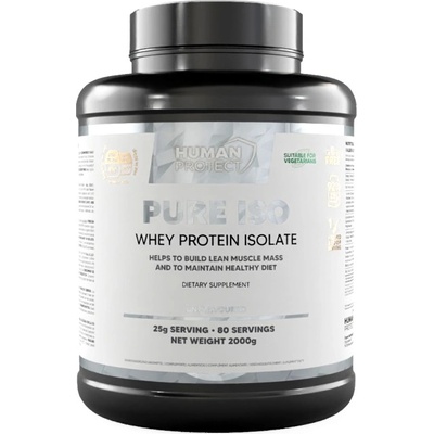 Human Protect Pure Iso | Whey Protein Isolate [2000 грама] Неовкусен