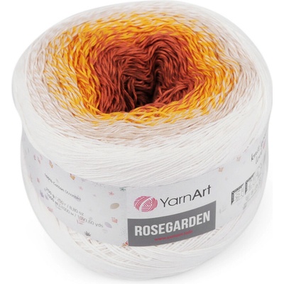 Bavlněná pletací příze Rosegarden 250 g Varianta: 1 (307) krémová nejsvět., Balení: 1 ks 49969/122018/232179