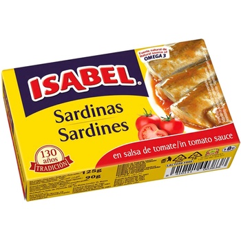 Isabel Sardinky v tomatové omáčce 125 g