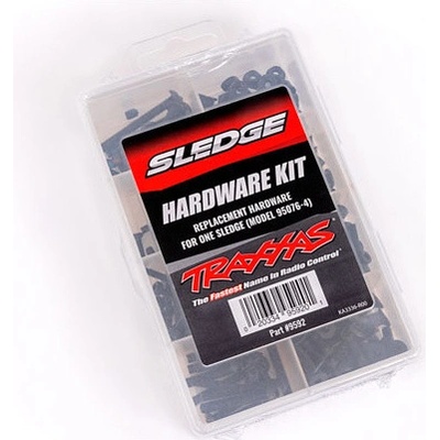 Traxxas 1:8 Sledge 4WD TQi: Spojovací materiál