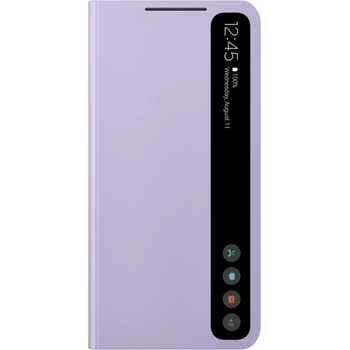 Image 1 of Samsung Оригинален калъф Samsung Clear View Cover за Samsung Galaxy S21 FE - Лилав, EF-ZG990CVE