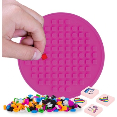 PIXIE CREW mozaikový panel FUCHSIOVÝ kruh