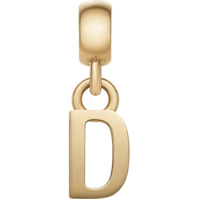 Daniel Wellington Pozlátený prívesok písmeno "D" Charms DW00400487