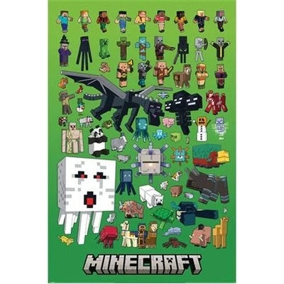 PLAKÁT 61 x 91,5 cm|MINECRAFT