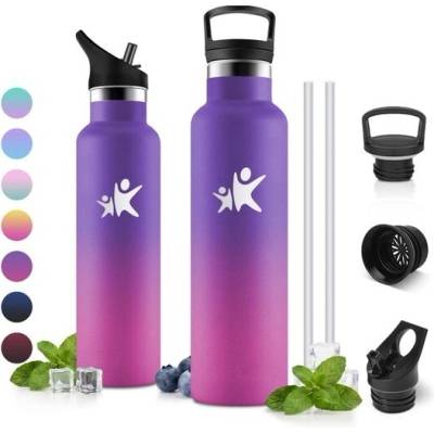 Japoria nerezová termoláhev 750 ml růžová fialová