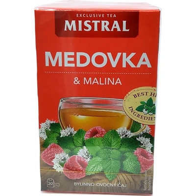 Mistral bylinný Medovka a malina 30 g