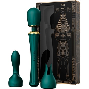 Image 1 of ZALO Kyro Wand Vibrator Turquoise Green