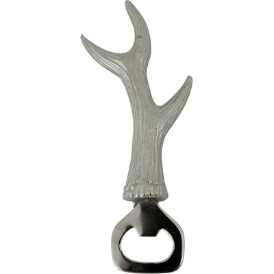 Otvírák na láhve se stříbrným parohem - 17*1*7cm - Mars & More