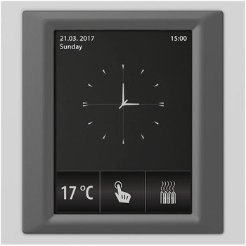 ELKO EP RF Touch-W Сензорно устройство за управление Алуминий Тъмно сив Светло сив (RFTW-AAL-BDG-CLG)