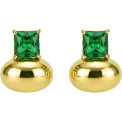 Marc Malone Pozlacené moderní náušnice Unity Earrings MCE260685G