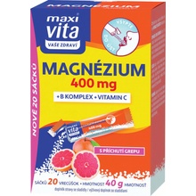 Maxi Vita Magnézium 400mg+B komplex+vit.C 20 x 2 g