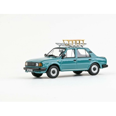 Abrex Škoda 120L 1984 Tyrkysová Světlá 1:43
