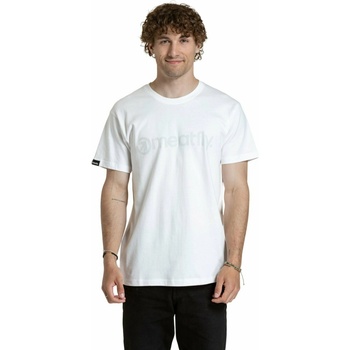 Meatfly мъжка тениска Striped Logo White | Бяла Meatfly | Byal | МЪЖЕ | S