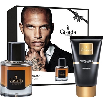 Gisada Комплект Ambassador - Парфюмна вода и Душ гел, 50 + 100 ml