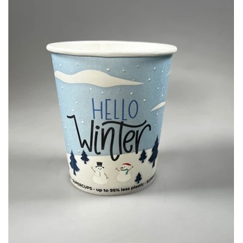 Jopka Papierový pohár 250 ml Vianoce Winter pr.80 50 kartón