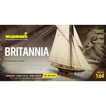 Image 1 of Mamoli Ветроходна яхта Британия - Britania 1: 64 (MV44)