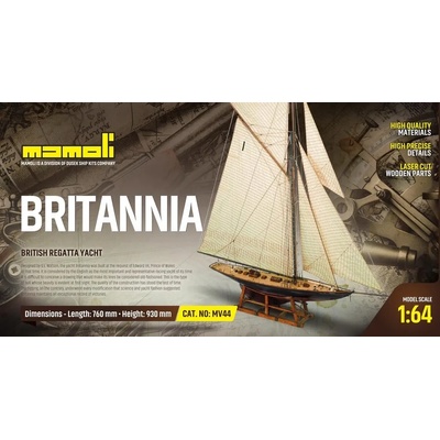 Mamoli Ветроходна яхта Британия - Britania 1: 64 (MV44)