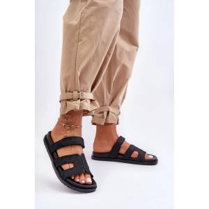 Step in style Дамски чехли модел 183448 Step in style цвят черен