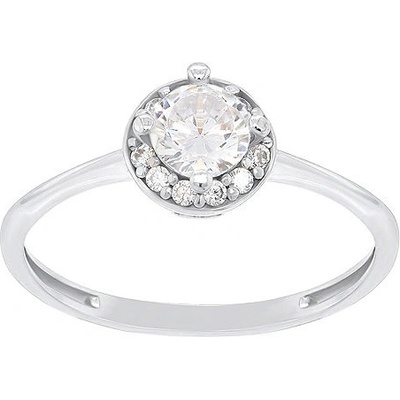 Brilio Silver Stříbrný zásnubní prsten GR003W