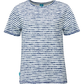 LOAP Dámske tričko ABLA modrá biela