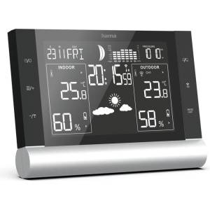 Hama Метеорологична станция Black Line Plus - черна (4047443427359)